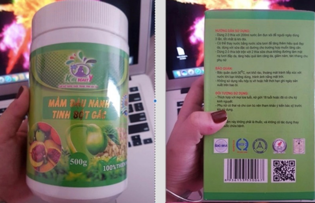 Phú Lê rao bán các sản phẩm với tác dụng quảng cáo như thuốc chữa bệnh